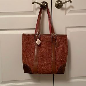 Coach Boucle Book Tote